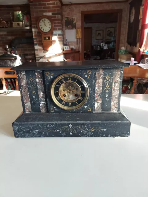 Antique Open Escapement Mantle Clock Repair