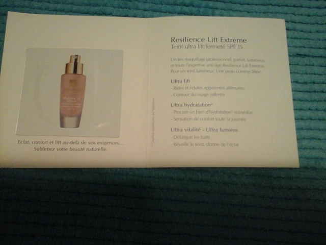 Fond de teint Estee Lauder lot de 1,5 ml