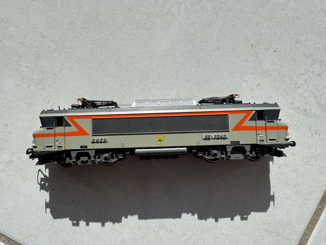 Autorail Jouef EAD Bleu – Avec Remorque, Dépôt Sotteville, échelle HO (occasion)