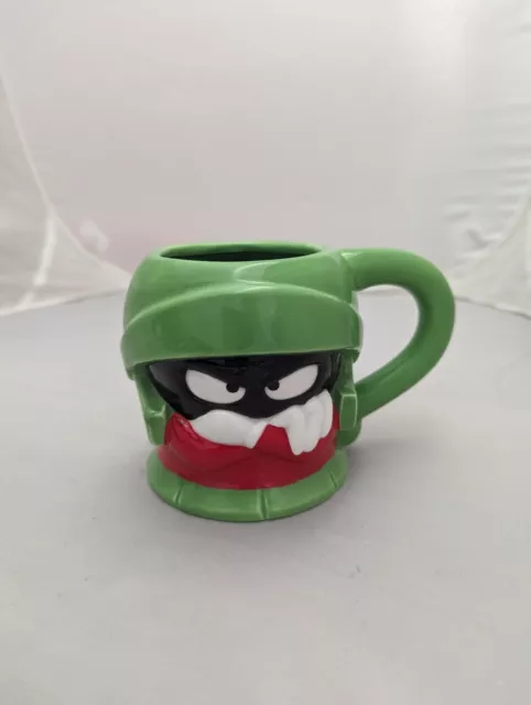 VINTAGE Marvin the Martian 3D Mug 1996 Warner Brothers WB rare Cup looney tunes