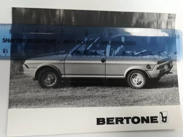 Bertone Fiat Strada Ritmo Cabrio Press Photo