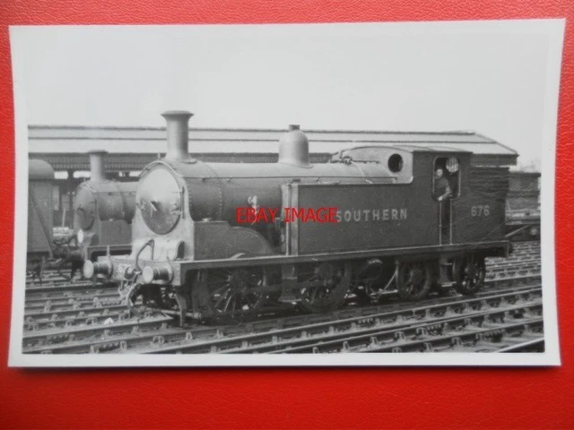 PHOTO SR Ex Lswr Class M7 Loco No (30)676 26/3/49 £3.00 - PicClick UK
