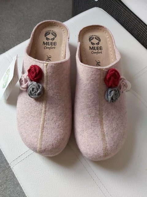 LADIES MUBB PALE Pink Slippers size 39 25.00 PicClick UK