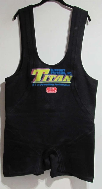 Titan Centurion NXG Super Plus Squat Suit Size 48 R/S Black (Lightly Used)