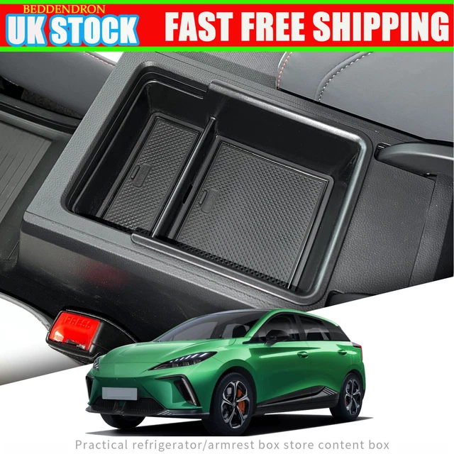 Central Armrest Box for MG4 MG 4 EV Center Console Organizer Storage Accessories