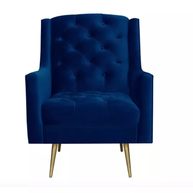 Local+Payment on pickup | Paid 630+Tax: AllModern Accent Chair W/ Gold Legs 2