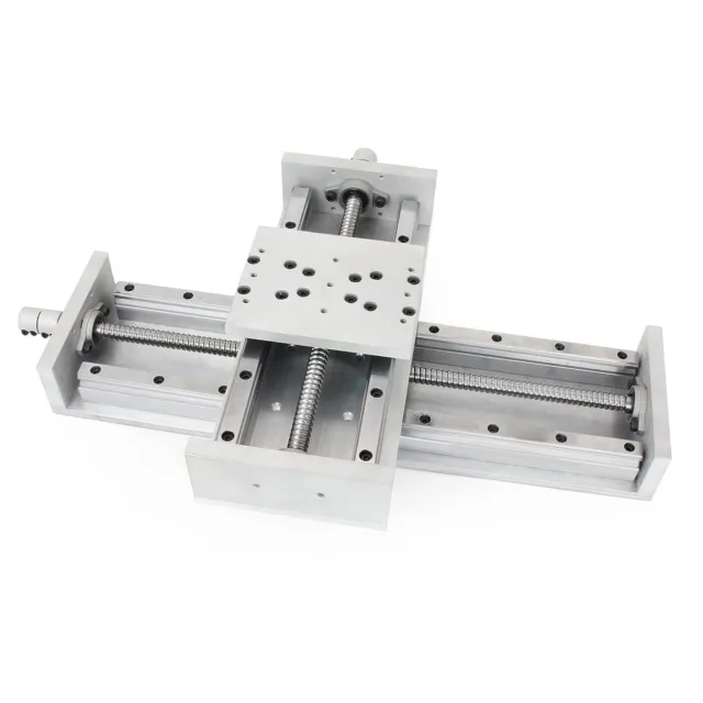 【DE】150MM Width CNC Linear Sliding Table Stage Motion Actuator 300-400mm Stroke 2