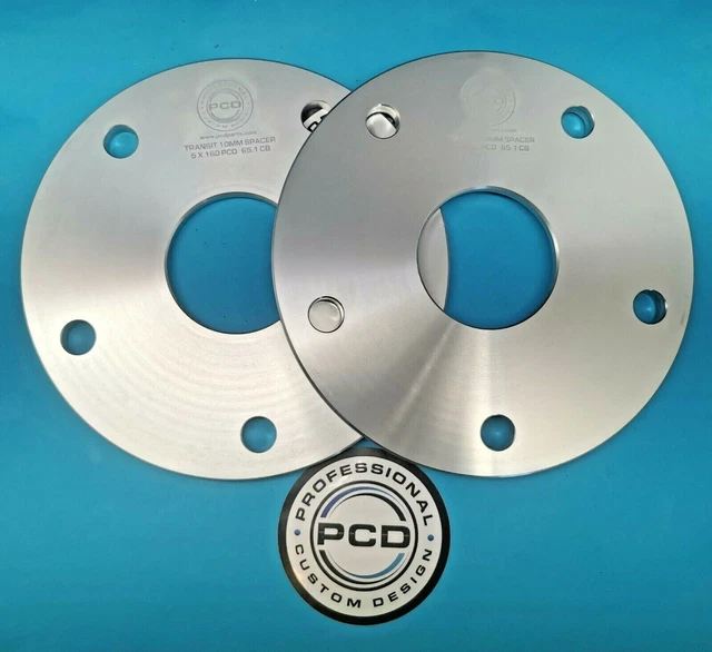 FORD TRANSIT / Transit Custom wheel Spacer Shims 10mm Pair £55.00