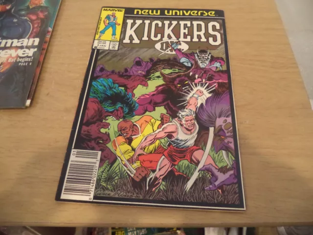 Kickers Inc. #3 Jan 1986 Marvel Comic Book New Universe