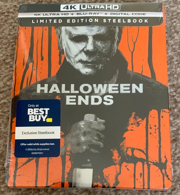 Halloween Ends - Best Buy Exclusive 4K Uhd Bluray Steelbook **New & Sealed!**