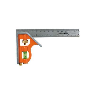 Bahco Bahco CS150 Squadra Combinata 45° & 90° 150mm Metrico E Pollici 