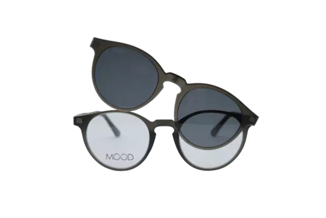 Occhiali da Vista Sole MOOD CLIP T1921 con Clip ON Lenti Polarizzate e Colori