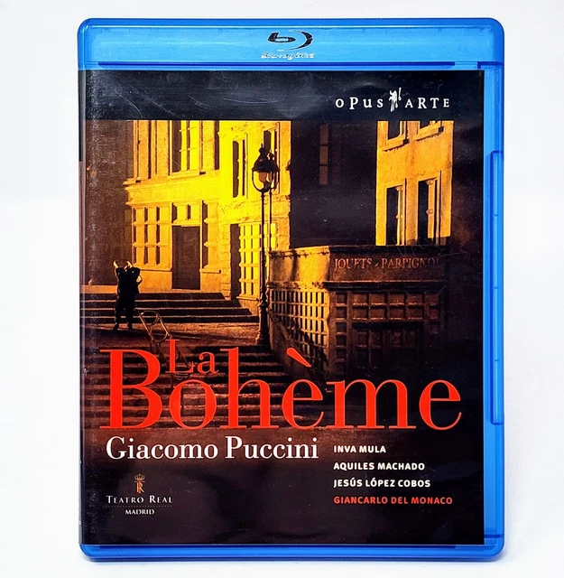PUCCINI: LA BOHEME (Blu-ray) Mula Giordano Capitanucci