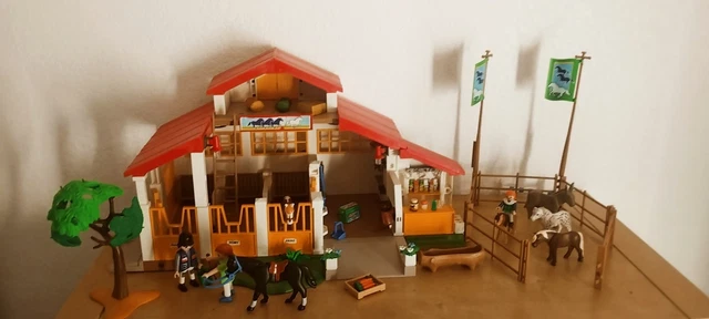 Piece Playmobil Centre Équestre 4190 - Mur Bas, Référence 30672740, Occasion