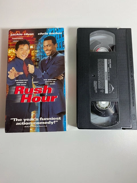 RUSH HOUR VHS Jackie Chan Chris Tucker $3.99 - PicClick CA