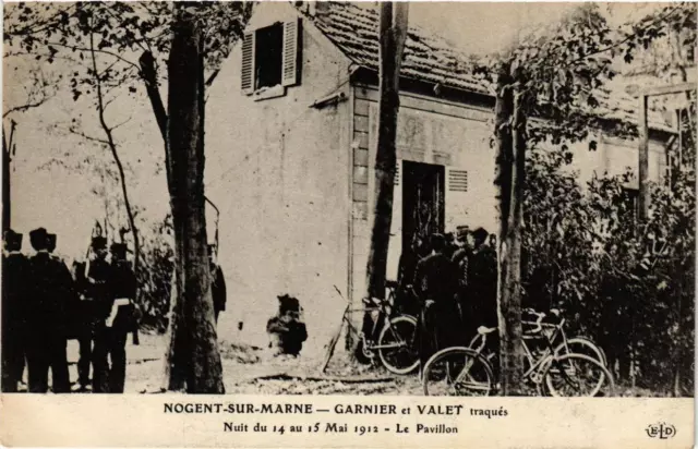 CPA AK NOGENT-sur-MARNE Garnier et Valet hunted Le Pavillon (700310)