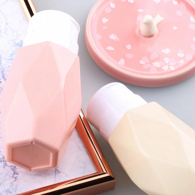 2 pz flacone pompa bottiglia dispenser liquido per rimozione trucco
