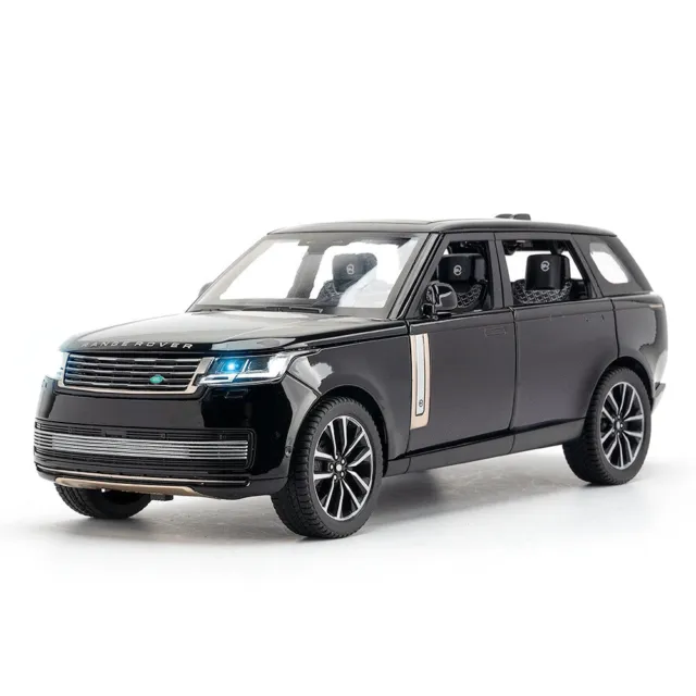 1/24 Land Rover Range Rover SV Diecast Model Car Toy Collection Sound&Light Gift