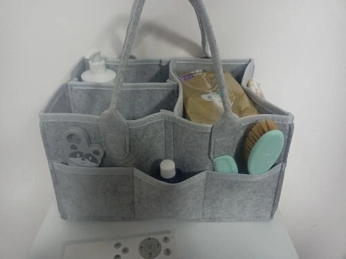 Diaper Caddy Organizer Portable Holder Bag Nursery Baby Essiantials Storage Tote 13