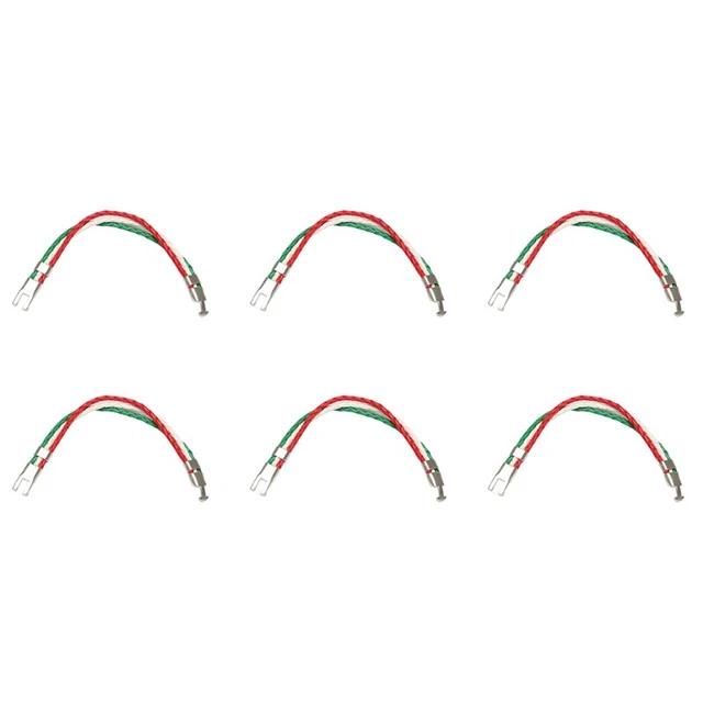 6X Jewelry Bracelet, Italian Flag Bangle, Leather Alloy, for Men's Women, G L9K4