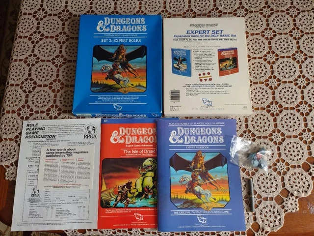 Affiche Dungeons & Dragons Set 1 règles de base A2 - France