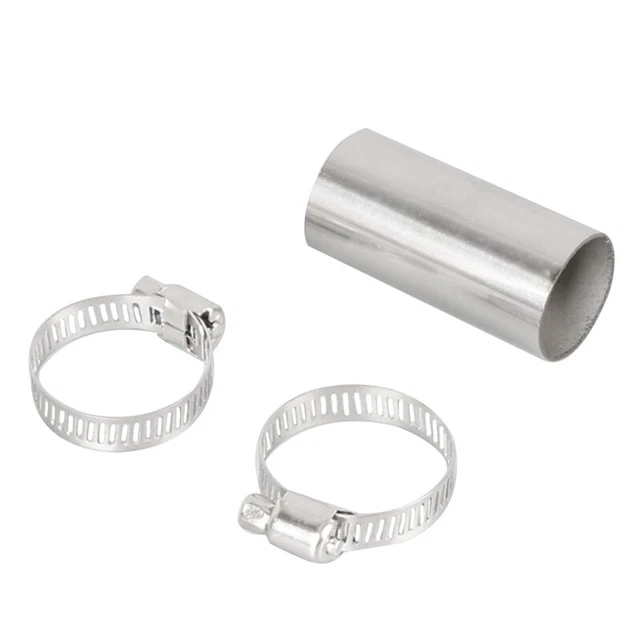 Connettore tubo di scarico riscaldamento 24 mm riscaldamento livello aria sfiato gas acciaio inox1333