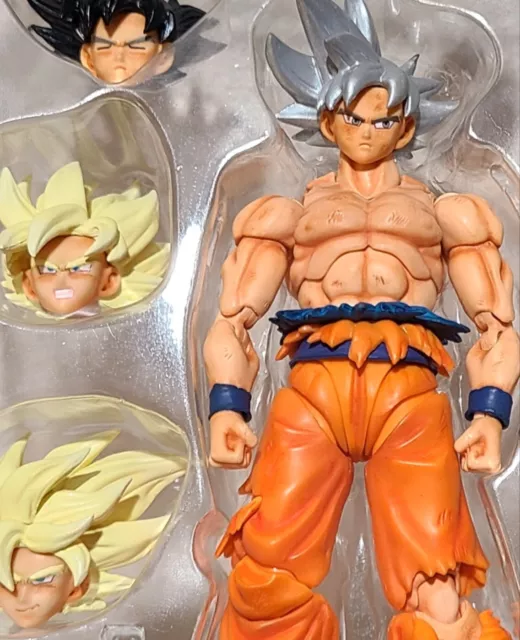 Kong Studio 015 SSJ5 Goku White SS5 Dragon Ball Z SH Figuarts Xeno Goku  Last Run