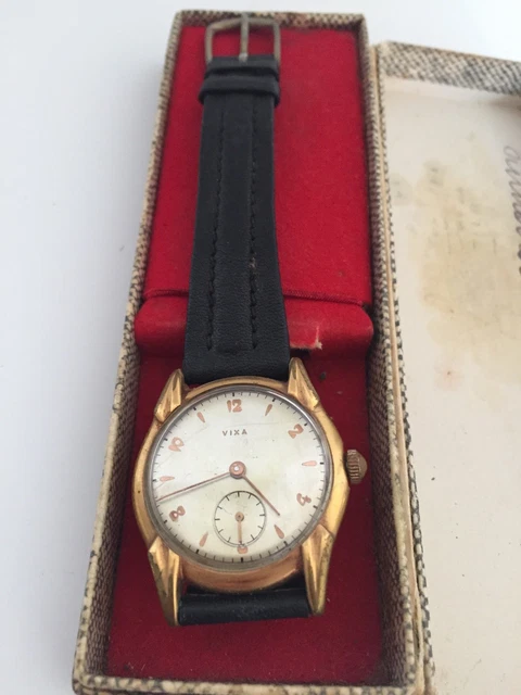 Ancienne Montre De Gousset Mécanique Pour Femme Stowa, Plaqué Or - Testée Et Fonctionnelle