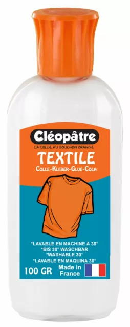 Colle pour tissu Cléo'textile 100 g