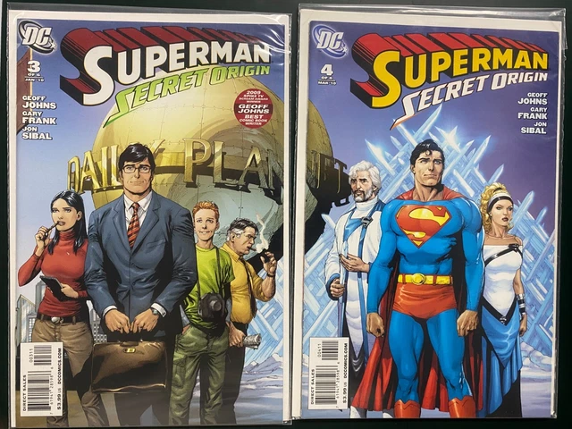 Superman Secret Origins 1 3 4 New Krypton 1 2 Earth Stealers VF/NM Set DC Comics 2