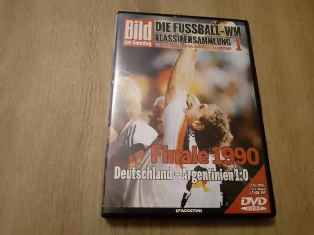 Die Fussball-WM Klassikersammlung 1 - Finale 1990 Deutschland-Argentinien, DVD