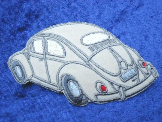 Volkswagen VW Maggiolino Toppa/Adesivo / Patch Ovali Beige Solo Oggi