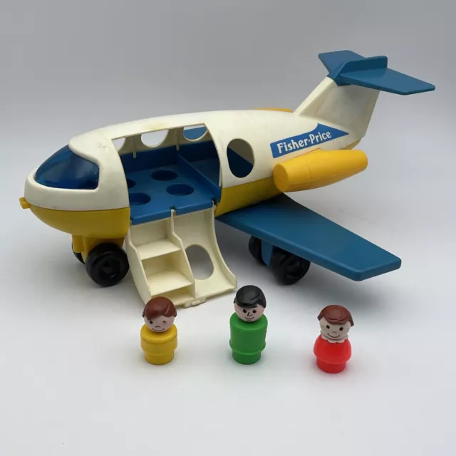 Avion Little People Play Family Fisher Price - Vintage années 70 70s