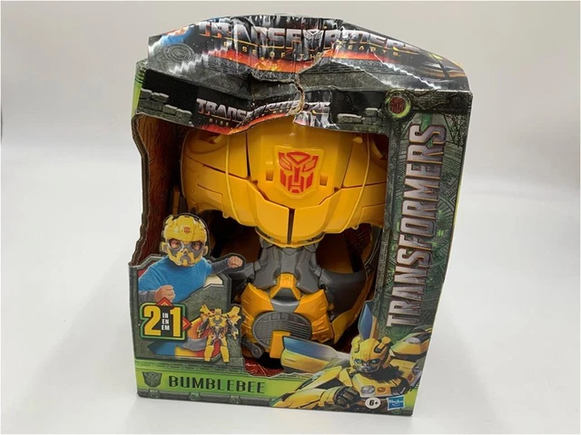 Transformers Rise of The Beasts Movie Bumblebee 2-in-1 Mask / FIGURE SEE DETAILS