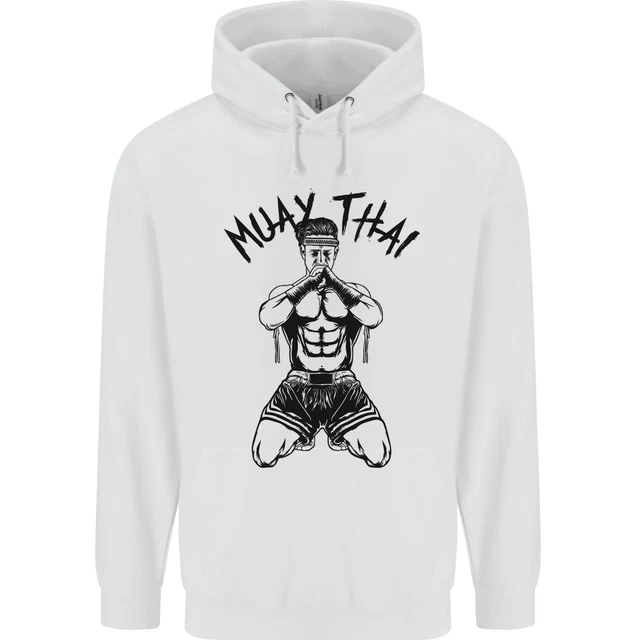 Muay Thai Fighter Mixed Martial Arts MMA Childrens Kids Hoodie