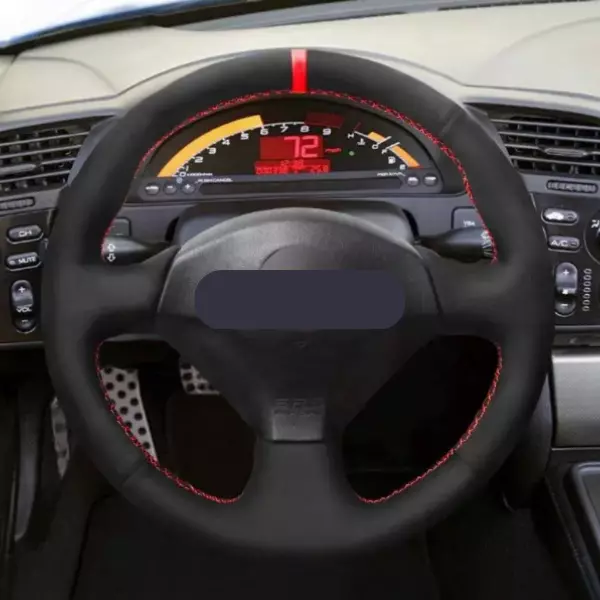 Steering Wheel Cover Wrap For Honda S2000 / Civic EP3 / Acura Rsx / DC5