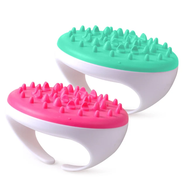 Anti Cellulite Handheld Shower Full Body Brush Massage Roller Slimming Beauty x1 2
