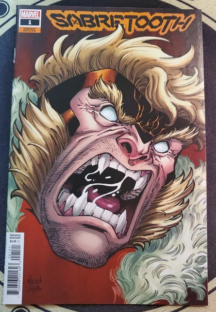 Sabretooth (Vol 3) #1 Todd Nauck Headshot Variant Cover Comic Book NM Marvel J&R