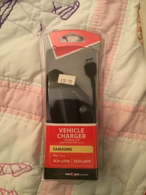 Vehicle car charger for Verizon wireless SCH-u700, SCH-u470, Samsung Juke Vehicle car charger for Verizon wireless SCH-u700, SCH-u470, Samsung Juke