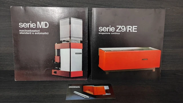 Depliant Brochure Macchina Caffè Vintage Rancilio Serie Z9/RE MD 50
