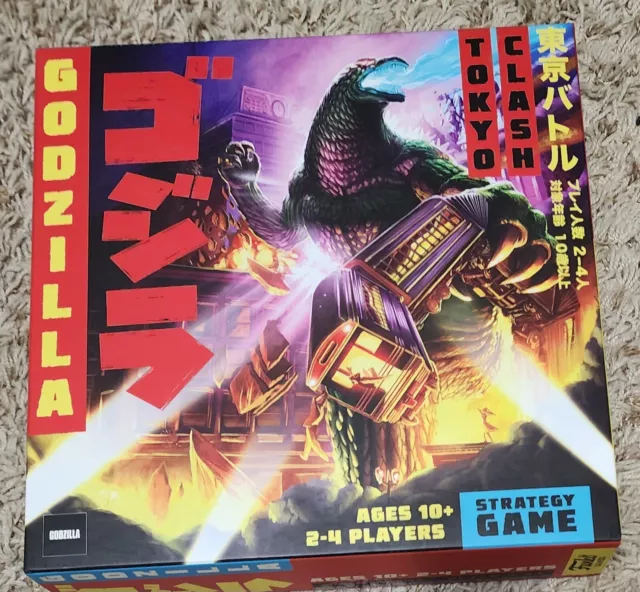 🔥 Funko Godzilla Tokyo Clash Board Game, Multicolour Funko Godzilla Tokyo Clash