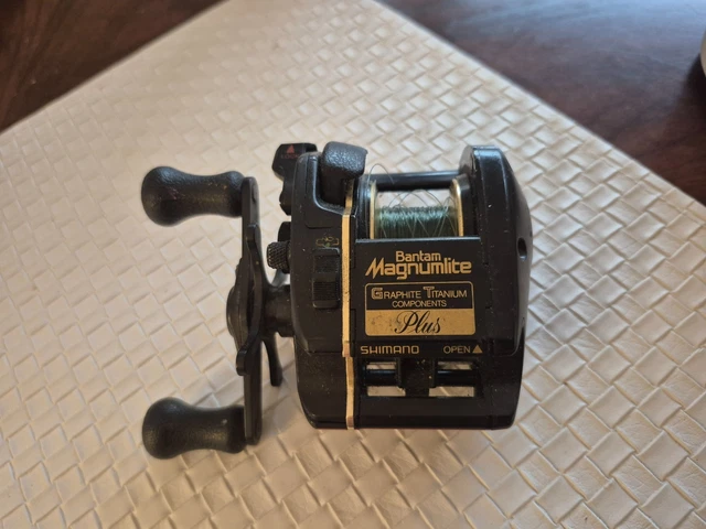 SHIMANO BANTAM MAGNUMLITE Plus 2001 SG - Good Working Order