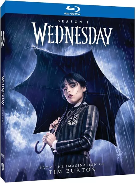 WEDNESDAY: The Complete First Season (Blu-ray) NEW, SEALED w/ Slipcover