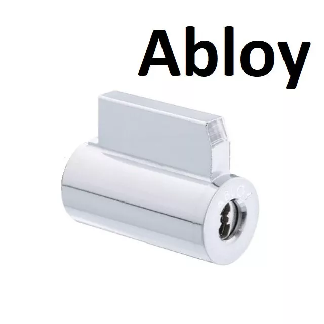 ABLOY CY406T Schlage A&D Series Kik Cylinder Satin Chrome + 2 BLANK Keys PROTEC²