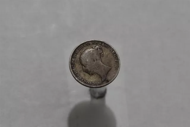 🧭 🇬🇧 Uk Gb 6 Pence 1864 Die Nr.30 With Serif 4 Bull 3211 B59 #9736
