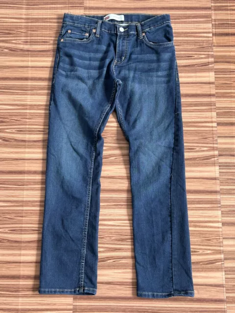 Boys Levis 511 Slim Jeans sz 16 reg 28x30 Blue Denim