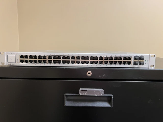 UBIQUITI NETWORKS UNIFI (US-48-500W) 48-Port Rack-Mountable Serial ...