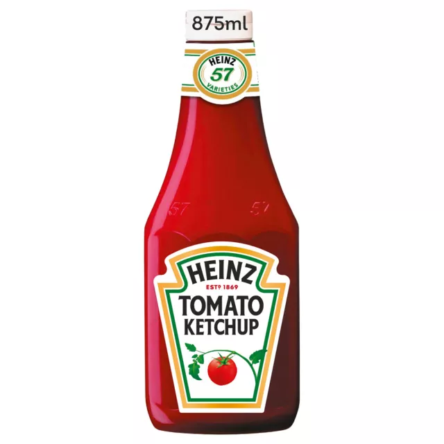 Heinz Tomato Ketchup Squeeze Flasche fruchtig fein würzig 875ml