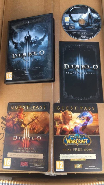 Diablo 3 + Reaper Of Souls – Coffrets Collectors PC (FR, Neuf Sous Blister)