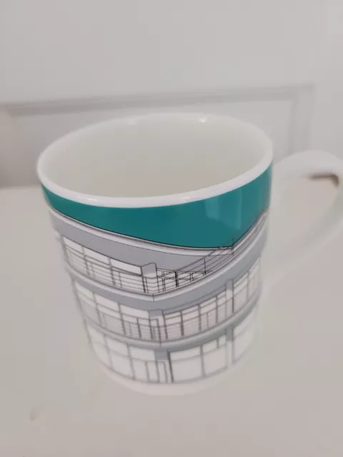 Modernist Art Deco De La Warr Pavilion Limited Edition China Mug